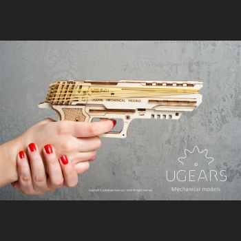 Pistolet Wolf-01 - UGEARS